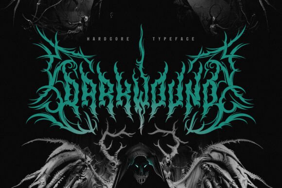 Darkwound: The Typeface That Channels Aggression and Elegance