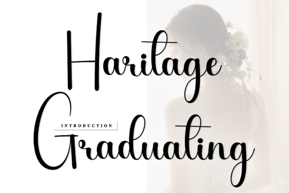 Haritage Graduating: A Timeless Handwritten Font for Design and Branding