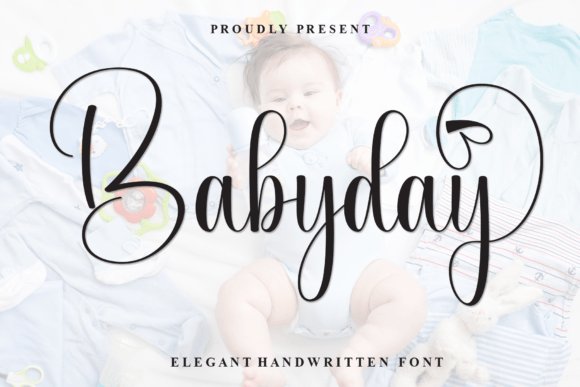Introducing Babyday: A Handwritten Display Font That Brings Joy to Every Design