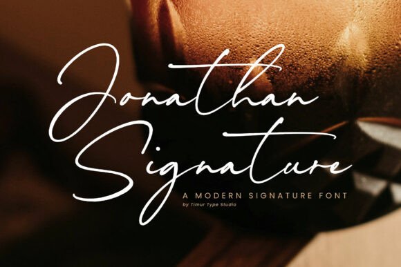 Jonathan Signature: A Modern Font for Elegant Design