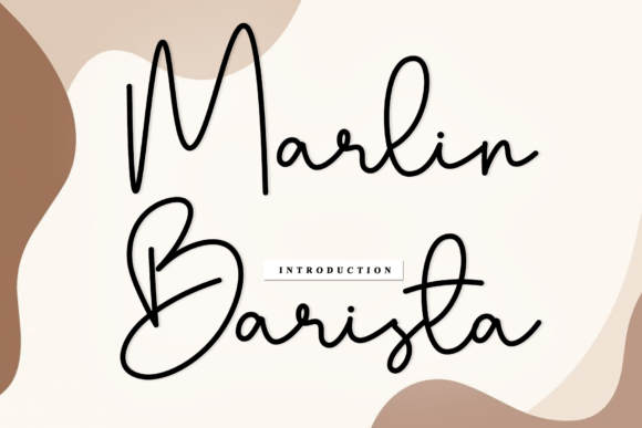 Marlin Barista: A Timeless Handwritten Font for Design and Branding