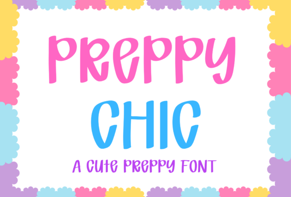 Preppy Chic: The Font That Brings Playful Elegance to Modern Design
