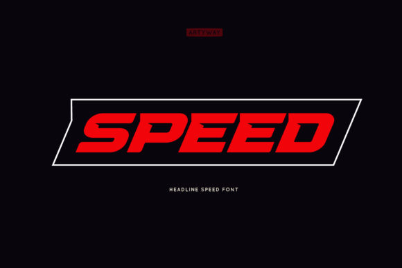 Speed Font: Power, Style, and Versatility in Design