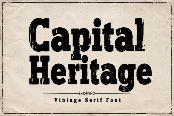 Step Back in Time with Capital Heritage